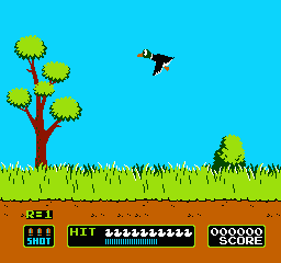 Duck Hunt gameplay screenshot